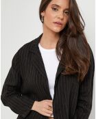 Veste 100% Lin Zoé noire
