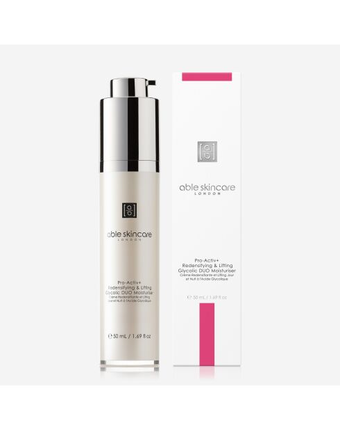 Crème Redensifiante et Lifting Jour et Nuit à l'Acide Glycolique