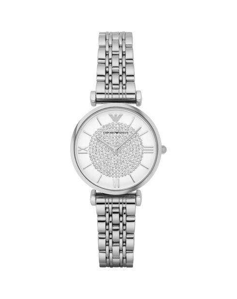 Montre Femme en Acier argentée