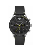 Montre Homme en Cuir noire