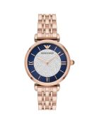 Montre Femme en Acier doré rose