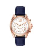 Montre Femme en Cuir bleue