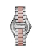 Montre Femme en Acier argenté/rose