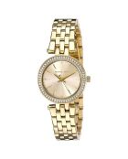 Montre Femme en Acier dorée