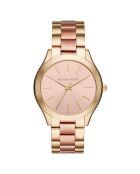Montre Femme en Acier doré/rose doré