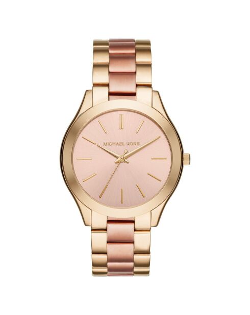 Montre Femme en Acier doré/rose doré