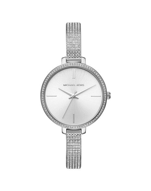 Montre Femme en Acier argentée