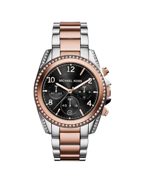 Montre Femme en Acier doré/doré rose/argenté