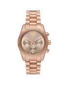 Montre Femme en Acier rose doré