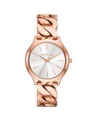 Montre Femme en Acier rose doré