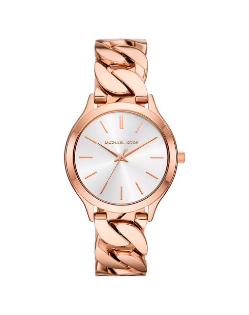 Montre Femme en Acier rose doré
