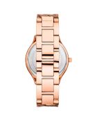 Montre Femme en Acier rose doré