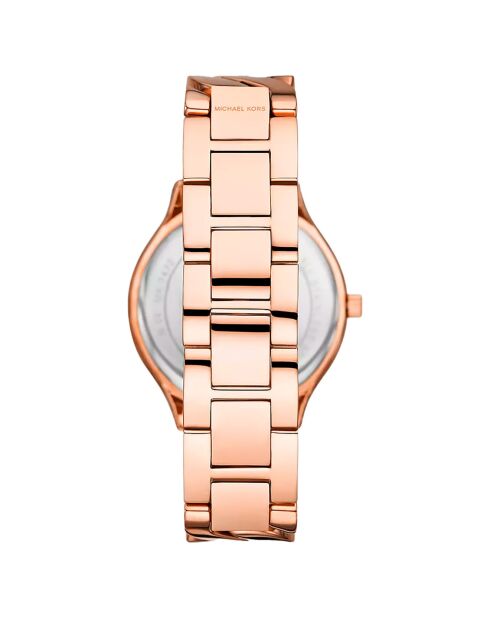 Montre Femme en Acier rose doré