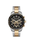 Montre Homme en Acier argenté/doré
