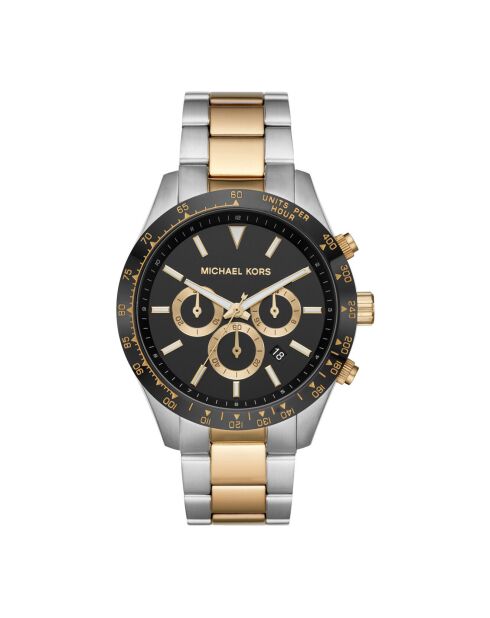 Montre Homme en Acier argenté/doré