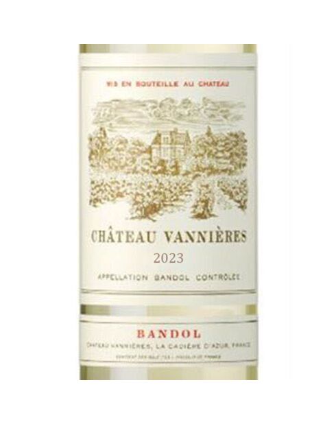 1 Bandol Blanc 2023 Ch. Vannières 75cl