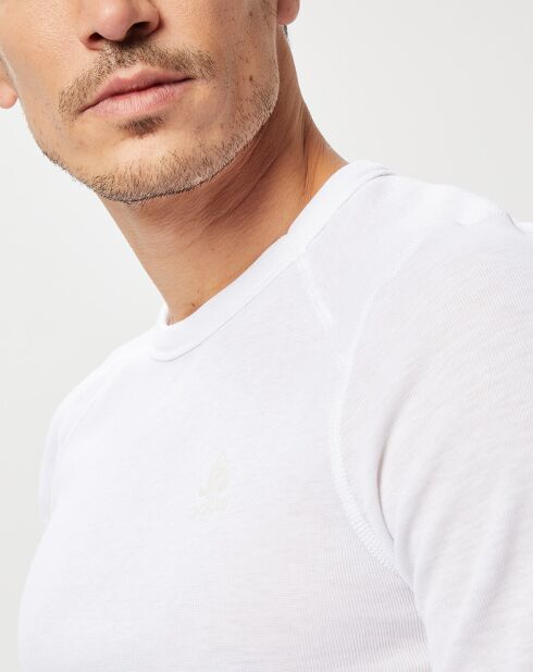 T-Shirt technique Active Warm Eco blanc