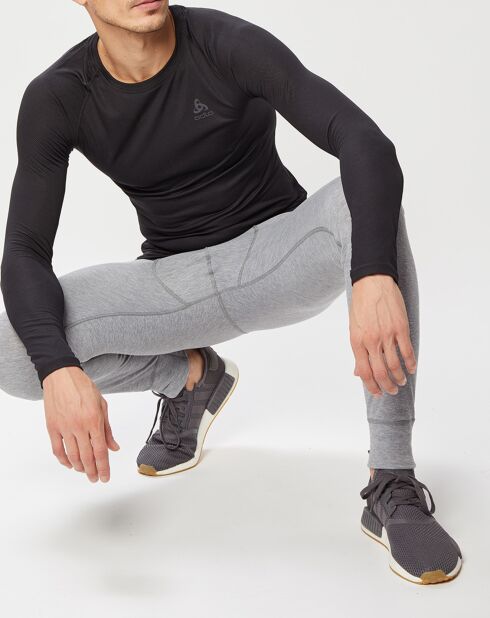 Collant technique Active Warm Eco gris mélangé