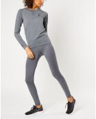Collant technique Performance Warm gris