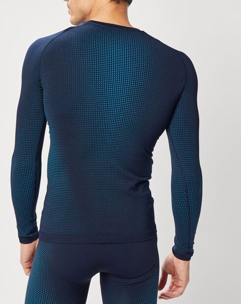 T-Shirt technique Performance Warm bleu