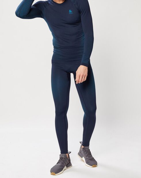 T-Shirt technique Performance Warm bleu