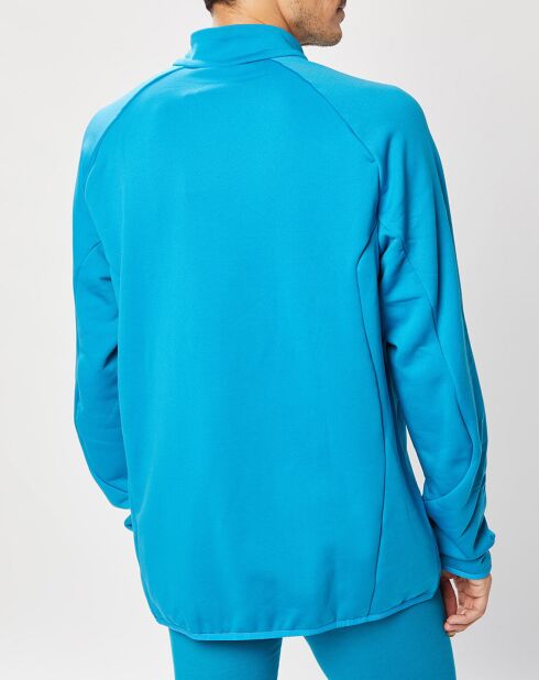 Pull col zippé Carve bleu