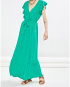 Robe Longue Yvora verte