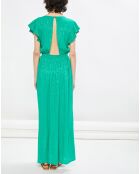 Robe Longue Yvora verte