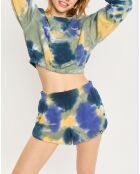 Sweat 100% Coton Bio Ferring Crew tie & dye multicolore