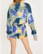 Sweat 100% Coton Bio Ferring Crew tie & dye multicolore