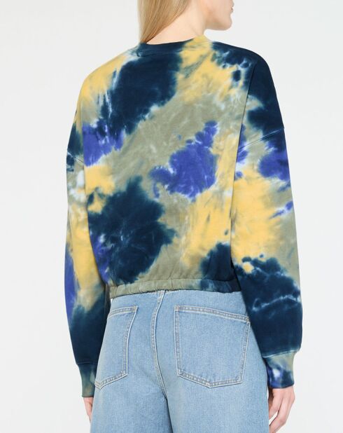 Sweat 100% Coton Bio Ferring Crew tie & dye multicolore