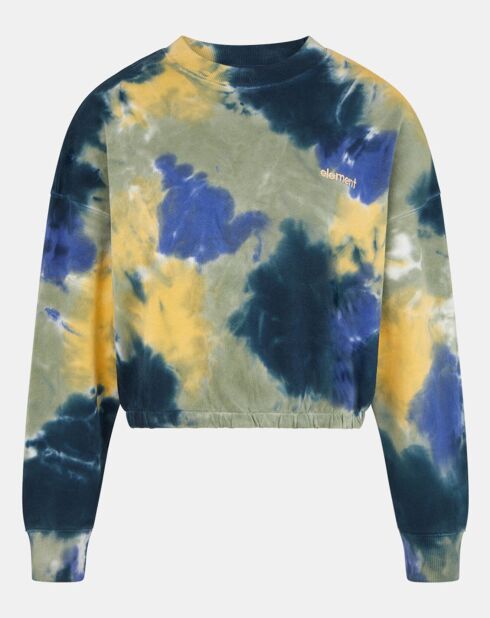 Sweat 100% Coton Bio Ferring Crew tie & dye multicolore