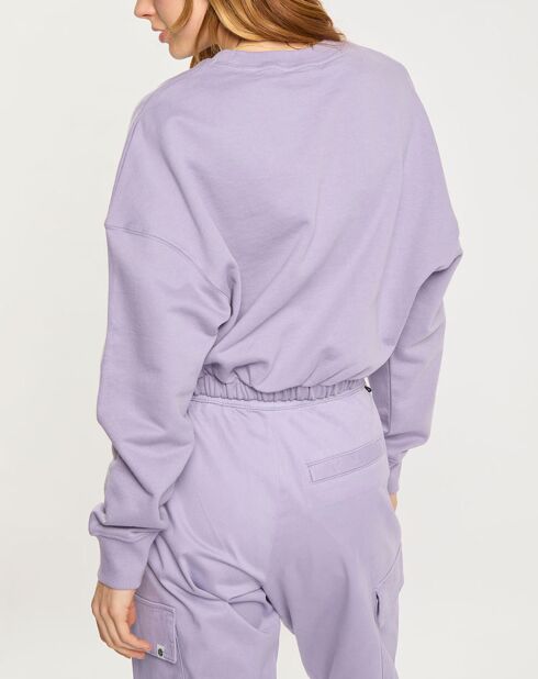 Sweat 100% Coton Bio Ferring Crew violet