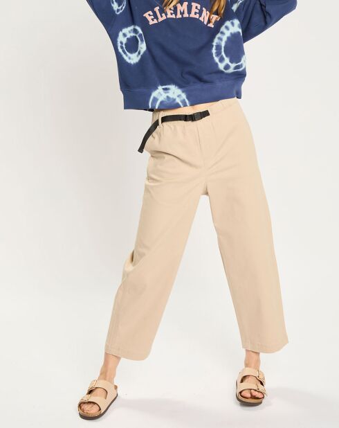 Sweat Circle Crew tie & dye bleu marine