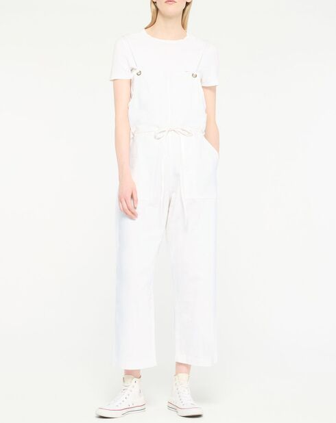 Salopette Zendaya blanche