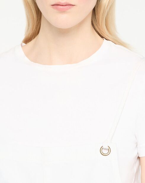 Salopette Zendaya blanche