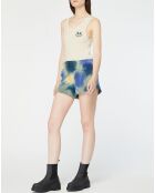Crop-Top 100% Coton Bio Tank Smile écru