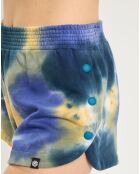 Short Ferring tie & dye multicolore