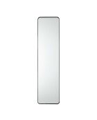 Miroir de Porte noir - 30x1.5x120 cm