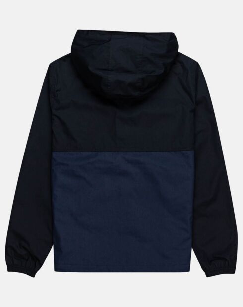 Blouson léger Alder bicolore bleu marine/noir