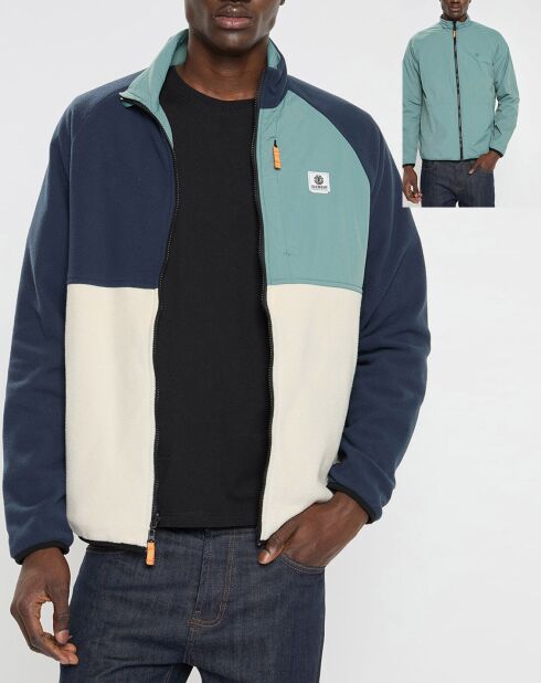 Veste Réversible Wolfe bleu/blanc
