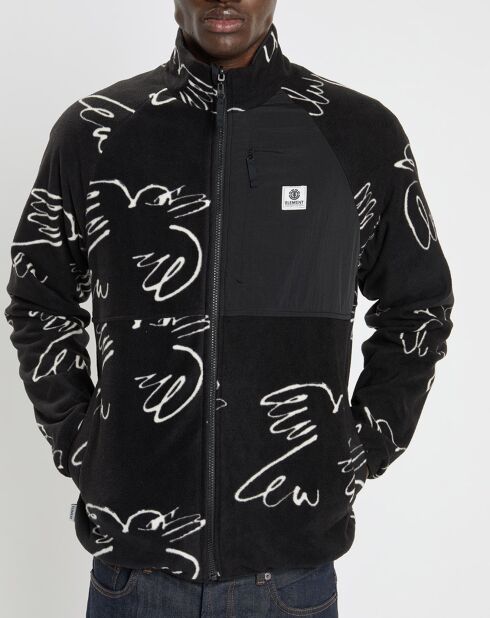 Veste Réversible Wolfe noire