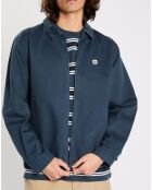 Veste droite Parker bleu foncé