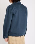 Veste droite Parker bleu foncé