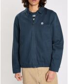 Veste droite Parker bleu foncé