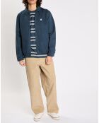 Veste droite Parker bleu foncé