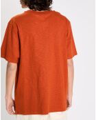 T-Shirt 100% Coton Bio Regular Fit Crail orange