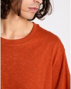 T-Shirt 100% Coton Bio Regular Fit Crail orange