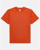 T-Shirt 100% Coton Bio Regular Fit Crail orange