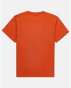 T-Shirt 100% Coton Bio Regular Fit Crail orange